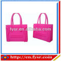 new design women handbag jelly candy color silicone bag